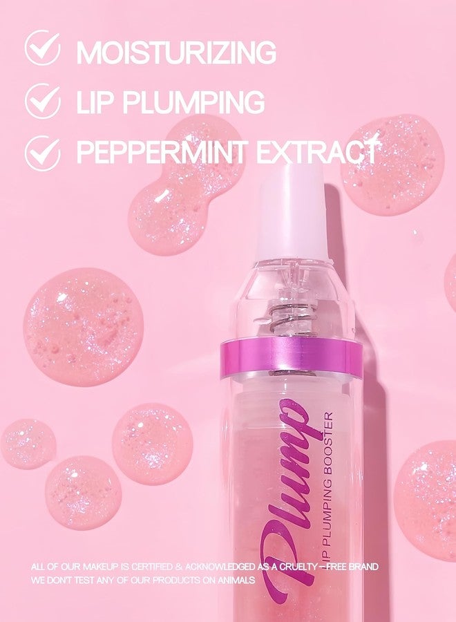 ميليماندو ملمع شفاه ميليماندو لتكبير الشفاه، 6 ألوان، مرطب، لامع، يدوم طويلاً، مرطب طبيعي لتكبير الشفاه للنساء والفتيات (اللون 04) - Image 3